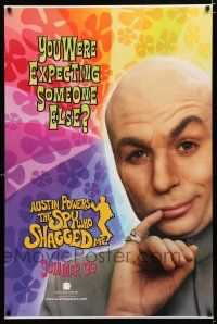 2f091 AUSTIN POWERS: THE SPY WHO SHAGGED ME teaser DS 1sh '97 Mike Myers as Dr. Evil!