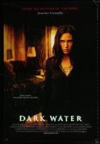 2f212 DARK WATER DS 1sh '05 sexy Jennifer Connelly, some mysteries aren't meant to be solved!