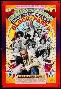 2f213 DAVE CHAPPELLE'S BLOCK PARTY 1sh '05 Kanye West, Mos Def, Talib Kweli!