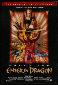 2f269 ENTER THE DRAGON DS 1sh R97 Bruce Lee kung fu classic, the movie that made him a legend!