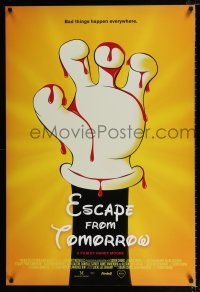 2f271 ESCAPE FROM TOMORROW DS 1sh '13 bad things happen everywhere, bloody mouse hand!
