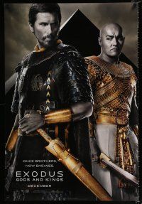 2f273 EXODUS: GODS & KINGS style A teaser DS 1sh '14 Christian Bale as Moses, Joel Edgerton!