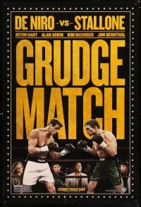 2f351 GRUDGE MATCH teaser DS 1sh '13 Robert De Niro & Sylvester Stallone in boxing ring!