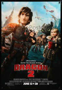 2f380 HOW TO TRAIN YOUR DRAGON 2 style H advance DS 1sh '13 cool image from CGI fantasy!