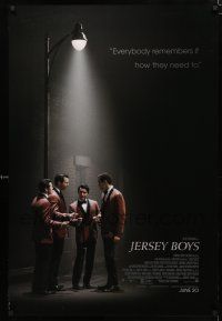 2f424 JERSEY BOYS advance DS 1sh '14 John Lloyd Young as Frankie Valli, The Four Seasons!