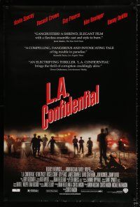 2f441 L.A. CONFIDENTIAL DS 1sh '97 Guy Pearce, Russell Crowe, Danny DeVito, Kim Basinger!