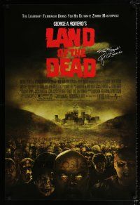 2f447 LAND OF THE DEAD 1sh '05 George Romero brings you his ultimate zombie masterpiece!
