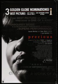 2f606 PRECIOUS DS 1sh '09 abused woman-child Gabourey Sidibe, Best Picture nominee!