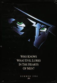 2f673 SHADOW teaser DS 1sh '94 Alec Baldwin knows what evil lurks in the hearts of men!