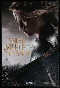 2f698 SNOW WHITE & THE HUNTSMAN teaser 1sh '12 cool image of Kristen Stewart!