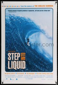 2f743 STEP INTO LIQUID DS 1sh '03 wonderful image from surfing documentary!