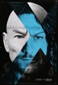 2f843 X-MEN: DAYS OF FUTURE PAST style A teaser DS 1sh '14 close-up of Patrick Stewart/James McAvoy!