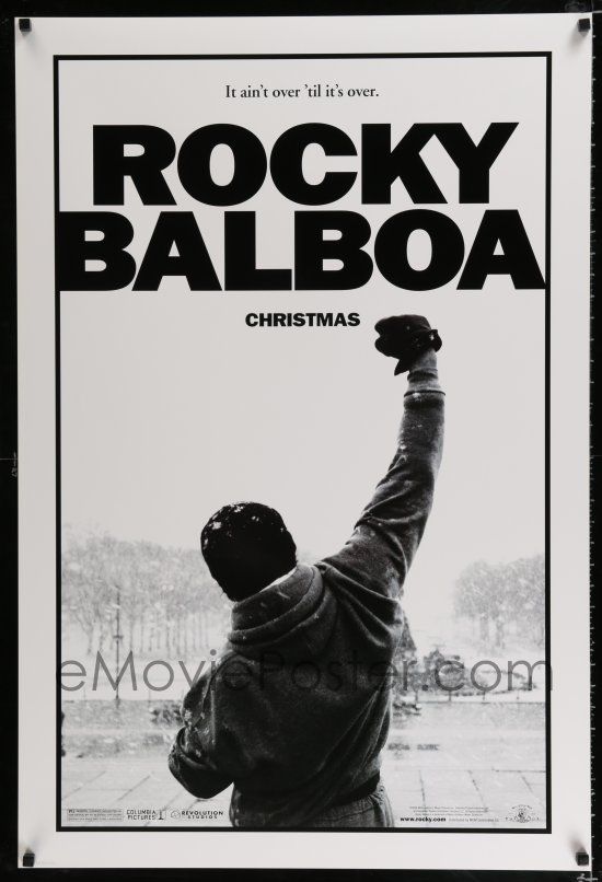 LEGACY Di Rocky Balboa 2016 Stallone Nuovo Balboa Locandina Piegato 40x60cm Creed 