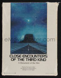 2g131 CLOSE ENCOUNTERS OF THE THIRD KIND trade paperback book '78 a document of the film!