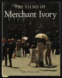 2g141 FILMS OF MERCHANT IVORY trade paperback book '93 filled with color images & cool info!