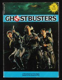 2g238 GHOSTBUSTERS softcover book '84 great storybook based on the smash hit film w/ color photos!