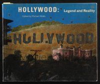 2g246 HOLLYWOOD LEGEND & REALITY softcover book '86 an illustrated history with some color photos!