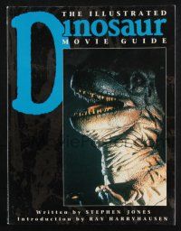 2g252 ILLUSTRATED DINOSAUR MOVIE GUIDE softcover book '93 filled with cool special effects images!