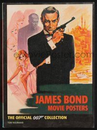 2g144 JAMES BOND MOVIE POSTERS trade softcover book '01 cool images from all countries in color!