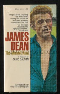 2g163 JAMES DEAN THE MUTANT KING paperback book '74 illustrated biography with over 100 photos!