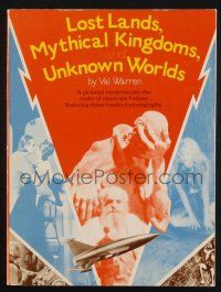 2g267 LOST LANDS, MYTHICAL KINGDOMS, & UNKNOWN WORLDS softcover book '79 great fantasy images!