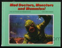 2g269 MAD DOCTORS, MONSTERS & MUMMIES horizontal softcover book '91 full-page color LC images!