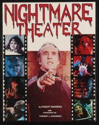 2g285 NIGHTMARE THEATER softcover book '86 filled with many great horror images, some in color!