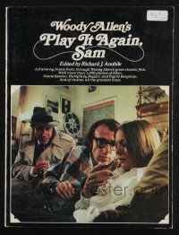 2g294 PLAY IT AGAIN, SAM softcover book '77 recreating Woody Allen's movie in words & photos!