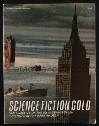 2g309 SCIENCE FICTION GOLD signed softcover book '79 by author David Saleh, classics of the 1950s!
