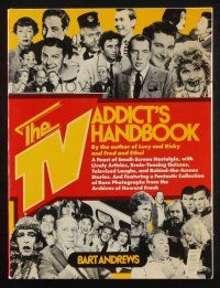 2g325 TV ADDICT'S HANDBOOK softcover book '78 a feast of small-screen nostalgia with cool photos!