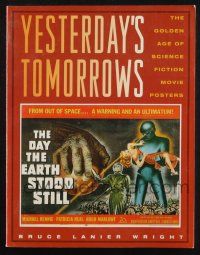 2g331 YESTERDAY'S TOMORROWS softcover book '93 the golden age of sci-fi movie posters!