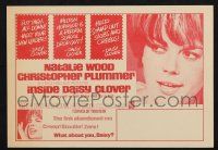 2g046 INSIDE DAISY CLOVER herald '66 great image of bad girl Natalie Wood, your new leader!