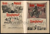 2g077 ROUSTABOUT herald '64 roving, restless, reckless Elvis Presley, cool different images!