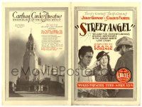 2g091 STREET ANGEL herald '28 different images of Janet Gaynor & Charles Farrell, Frank Borzage!