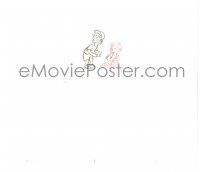 2g123 SIMPSONS animation art '00s Matt Groening, cartoon pencil drawing of two young boys!