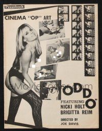 2g622 ODDO pressbook '67 Nicki Holt, Brigitta Reim, lots of nude sexploitation images!