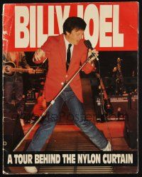 2g350 BILLY JOEL music concert tour souvenir program book '82 a tour behind The Nylon Curtain!
