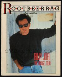 2g351 BILLY JOEL music concert tour souvenir program book '86 Root Beer Rag Special Edition!