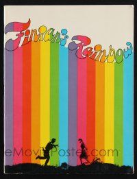 2g384 FINIAN'S RAINBOW souvenir program book '68 Fred Astaire, Petula Clark, Francis Ford Coppola!