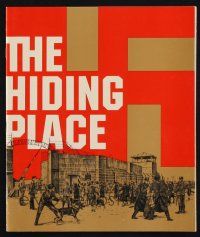 2g408 HIDING PLACE souvenir program book '75 World War II concentration camp true story!