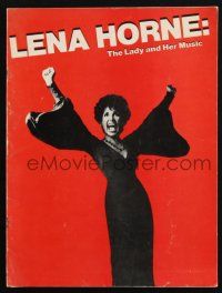 2g420 LENA HORNE: THE LADY & HER MUSIC stage play souvenir program book '81 wonderful images!
