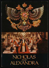 2g444 NICHOLAS & ALEXANDRA souvenir program book '71 Czars & the end of the Russian aristocracy!