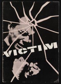 2g486 VICTIM English souvenir program book '61 blackmailed homosexual Dirk Bogarde, Basil Dearden!
