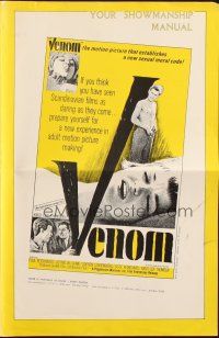 2g694 VENOM pressbook '66 prepare yourself for a new experience in adult motion pictures!