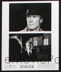 2g800 ABSOLUTE POWER presskit w/ 10 stills '97 great images of star & director Clint Eastwood!