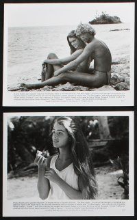 2g746 BLUE LAGOON presskit w/ 14 stills '80 sexy young Brooke Shields & Christopher Atkins!