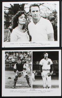 2g825 BULL DURHAM presskit w/ 9 stills '88 baseball player Kevin Costner & sexy Susan Sarandon!