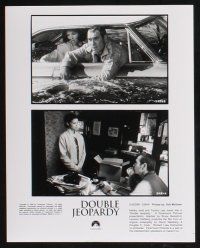 2g927 DOUBLE JEOPARDY presskit w/ 5 stills '99 cool images of Tommy Lee Jones & Ashley Judd!