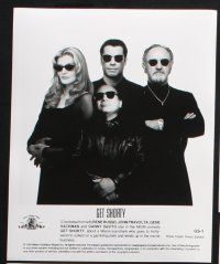 2g750 GET SHORTY presskit w/ 14 stills '95 John Travolta, Danny DeVito, Gene Hackman, Rene Russo