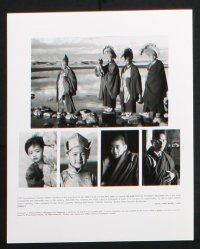 2g901 KUNDUN presskit w/ 6 stills '97 Martin Scorsese, the 14th Dalai Lama of Tibet!
